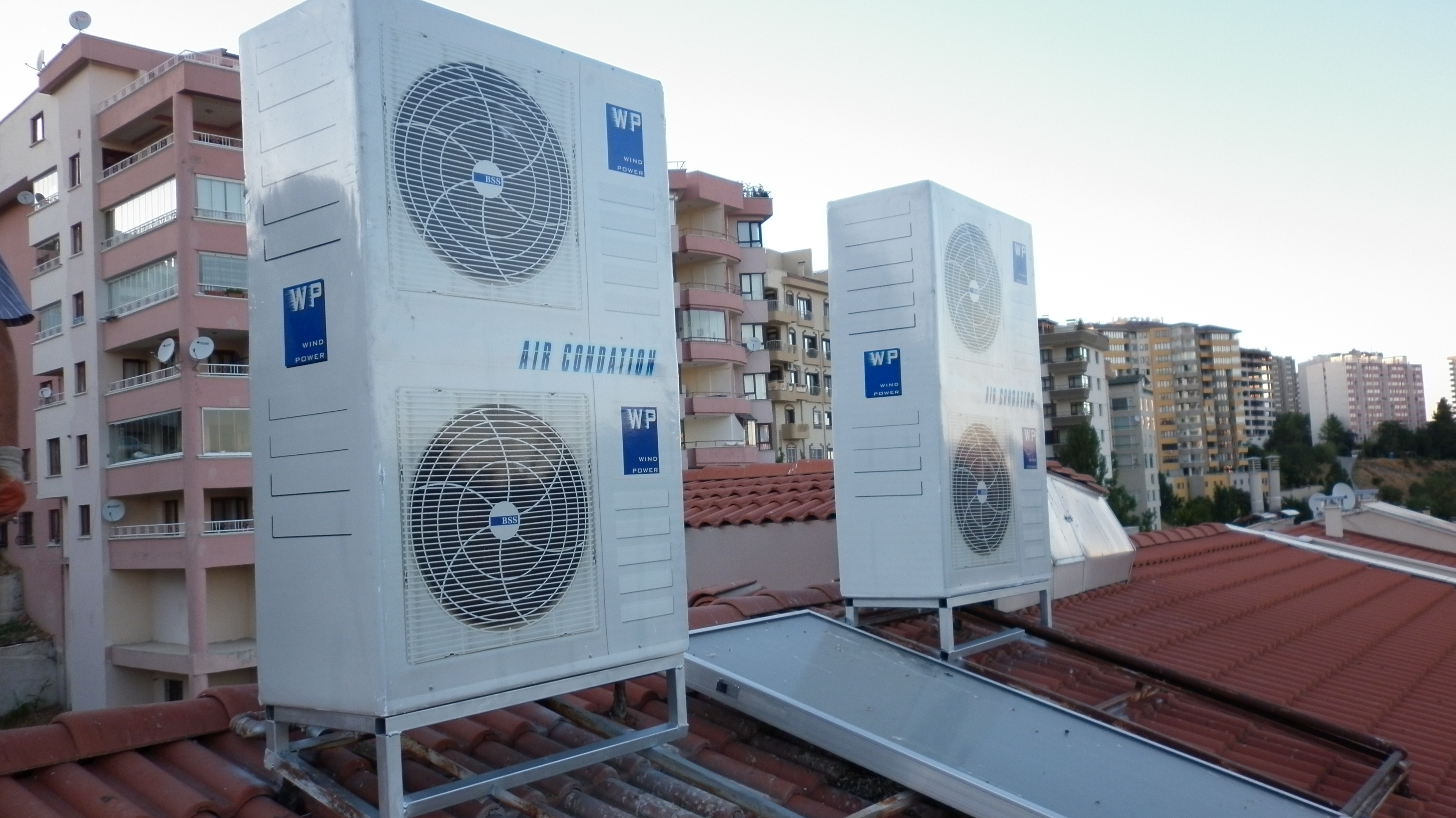 Arus Enerji klima gizleme çatı uygulaması